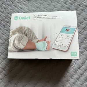 Owlet Smart Sock 2 - Mint 0-18 Months - Unopened